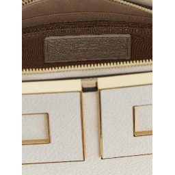 White Polyester Handbag