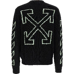 Black Cotton Cardigan
