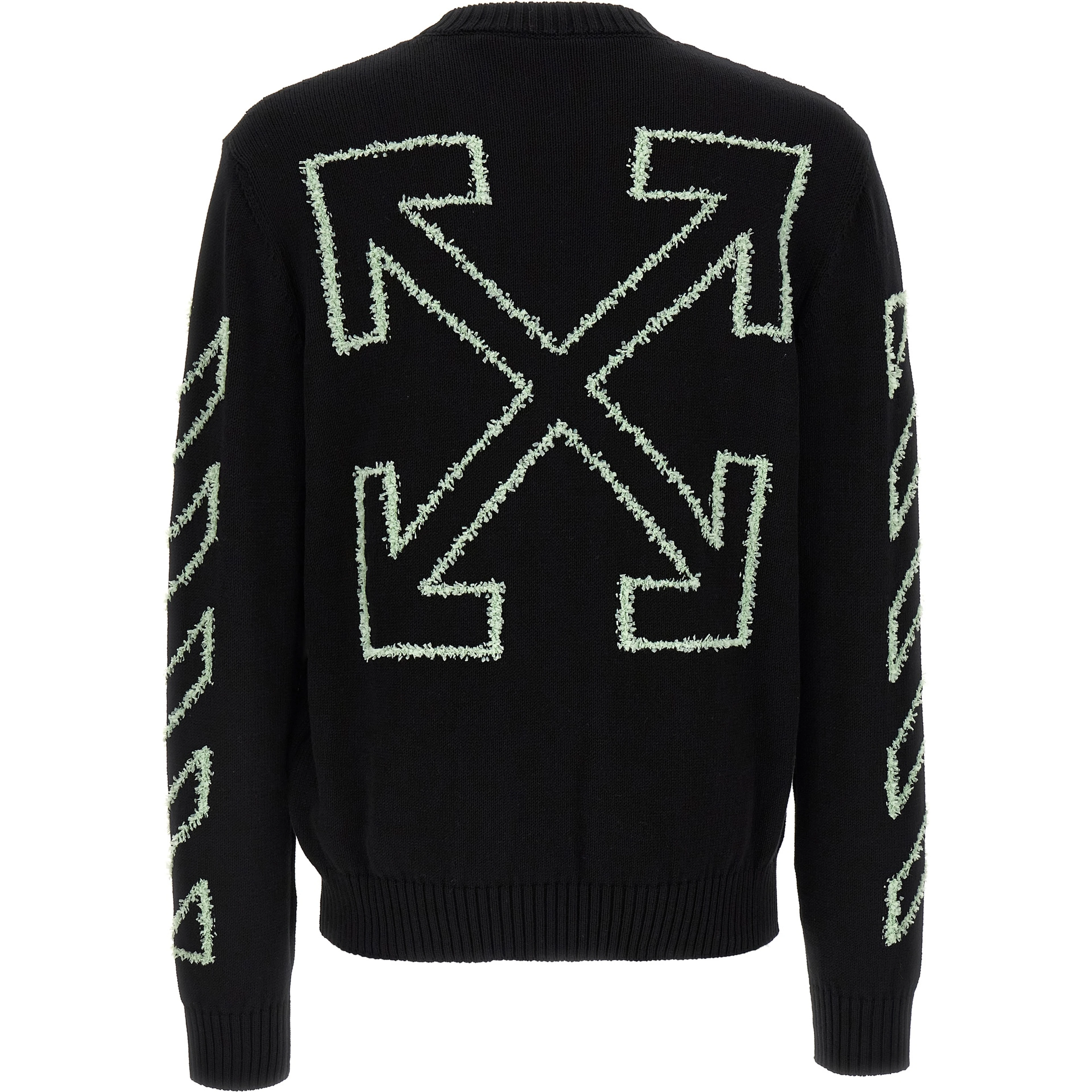 Black Cotton Cardigan
