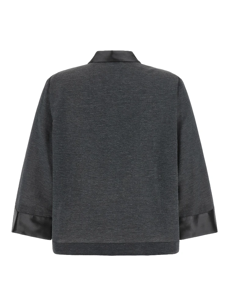 Gray Lyocell Blouse alternative
