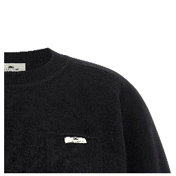 Black Wool Sweatshirt