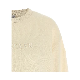 Beige Cotton Sweatshirt