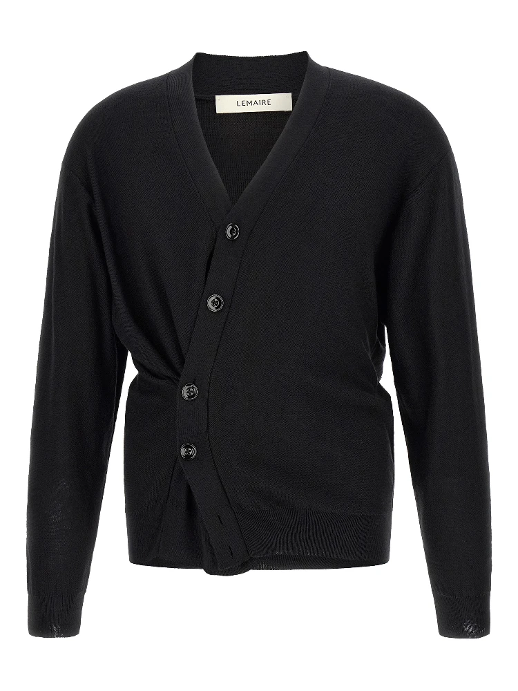 Black Wool Cardigan alternative