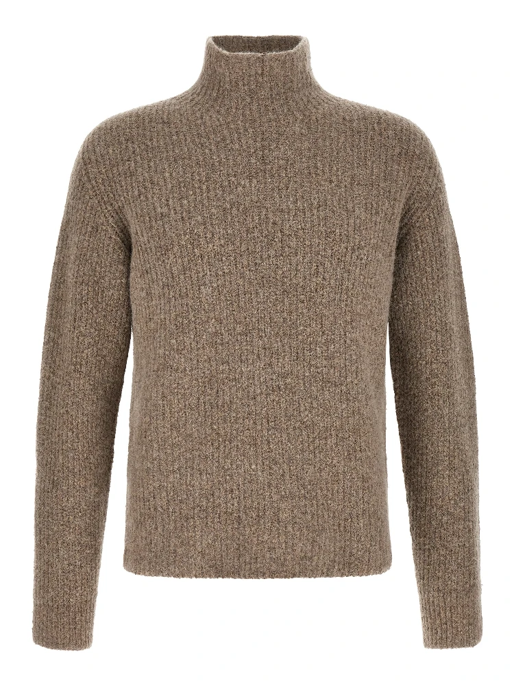 Beige Cotton Cardigan