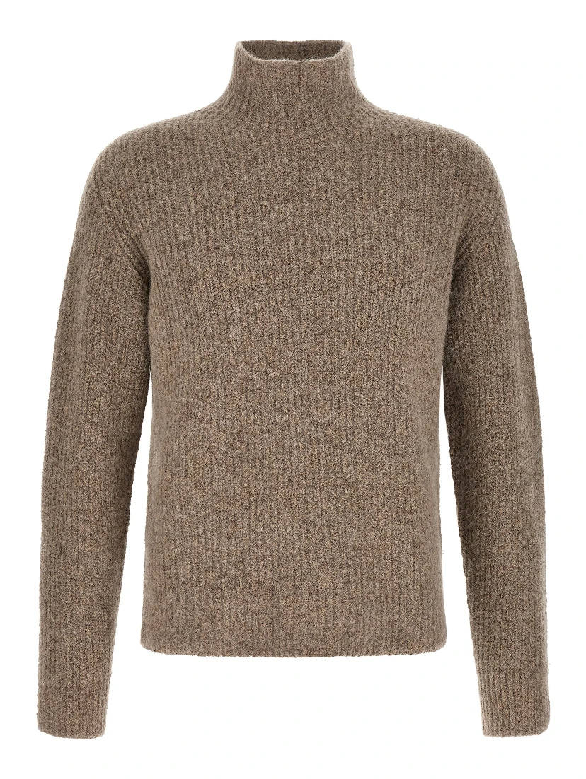 Beige Cotton Cardigan