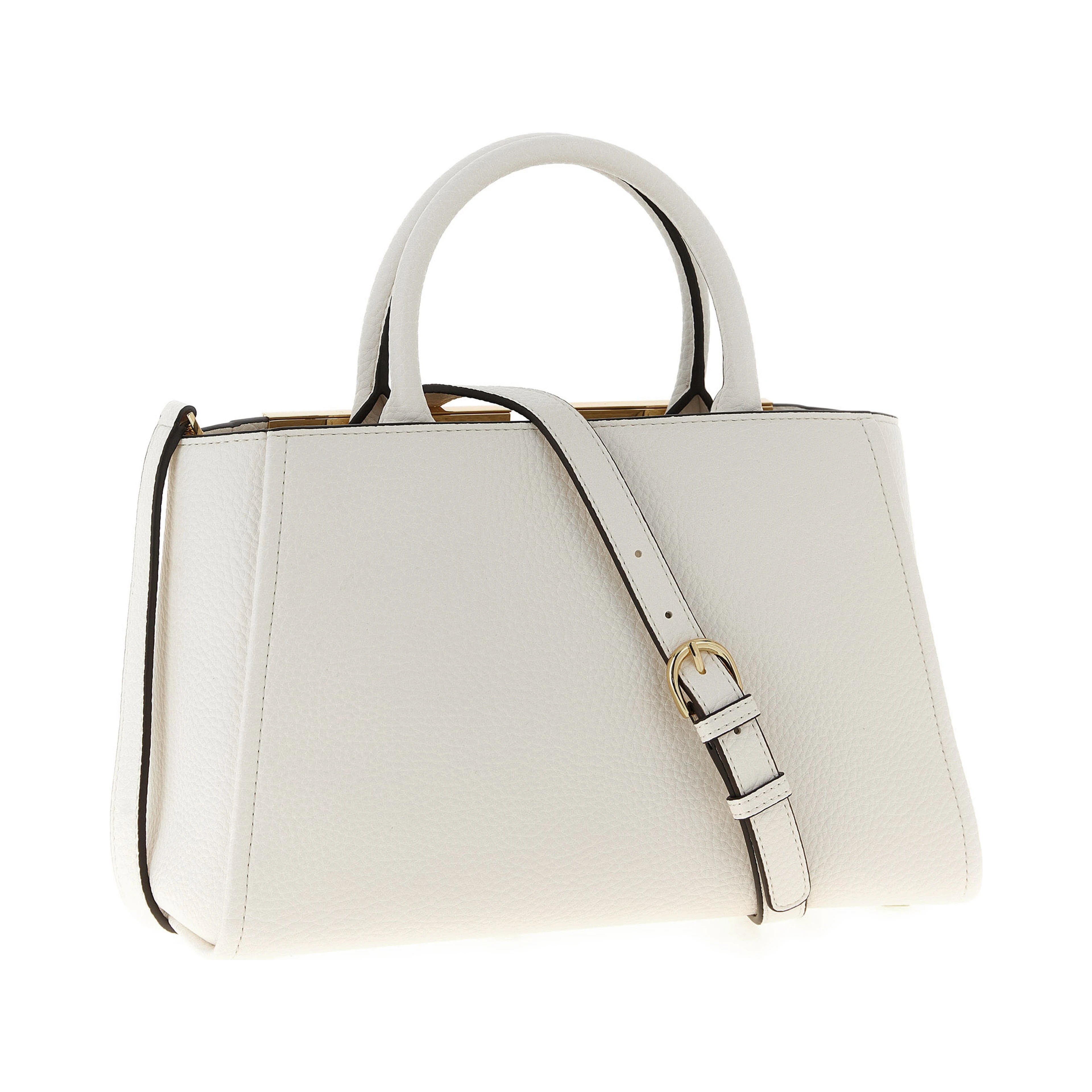 White Polyester Tote Bag
