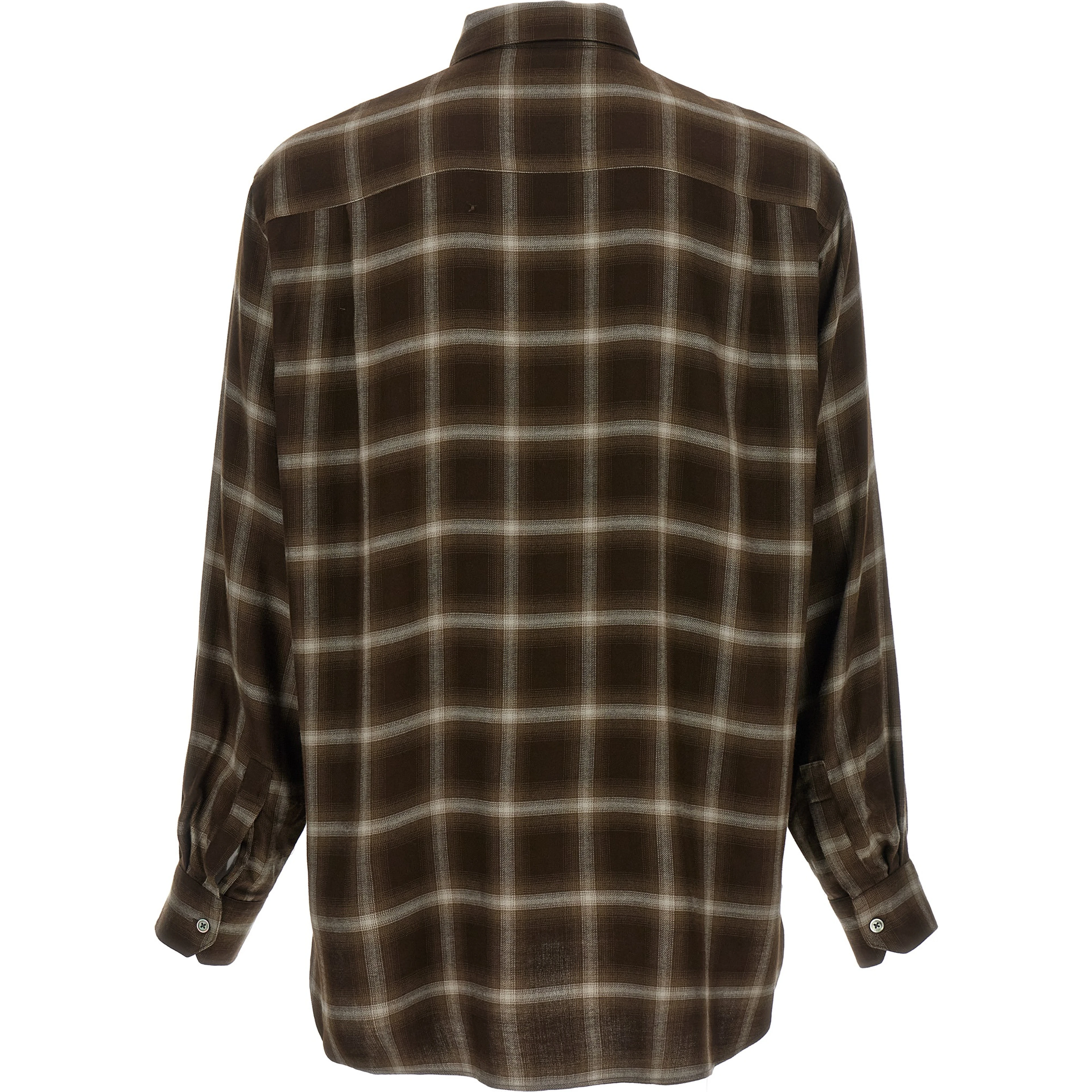 Brown Lyocell Blouse
