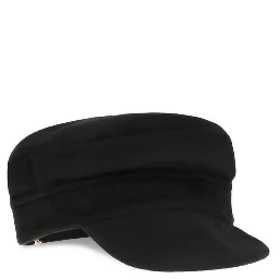 Black Wool Oves Aries Cap (Baseball Hat)