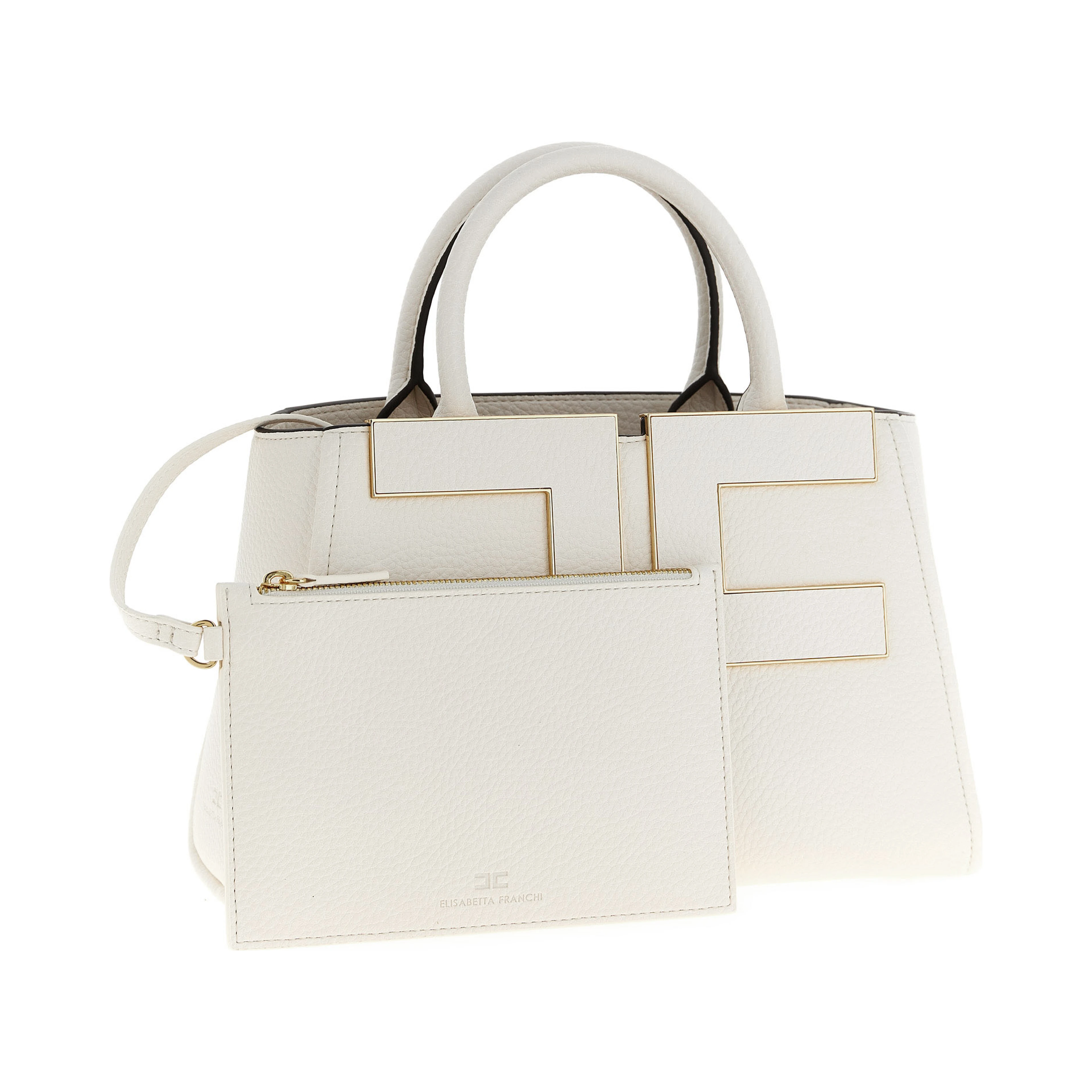 White Polyester Tote Bag