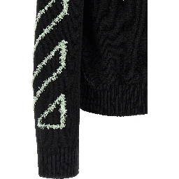 Black Cotton Cardigan