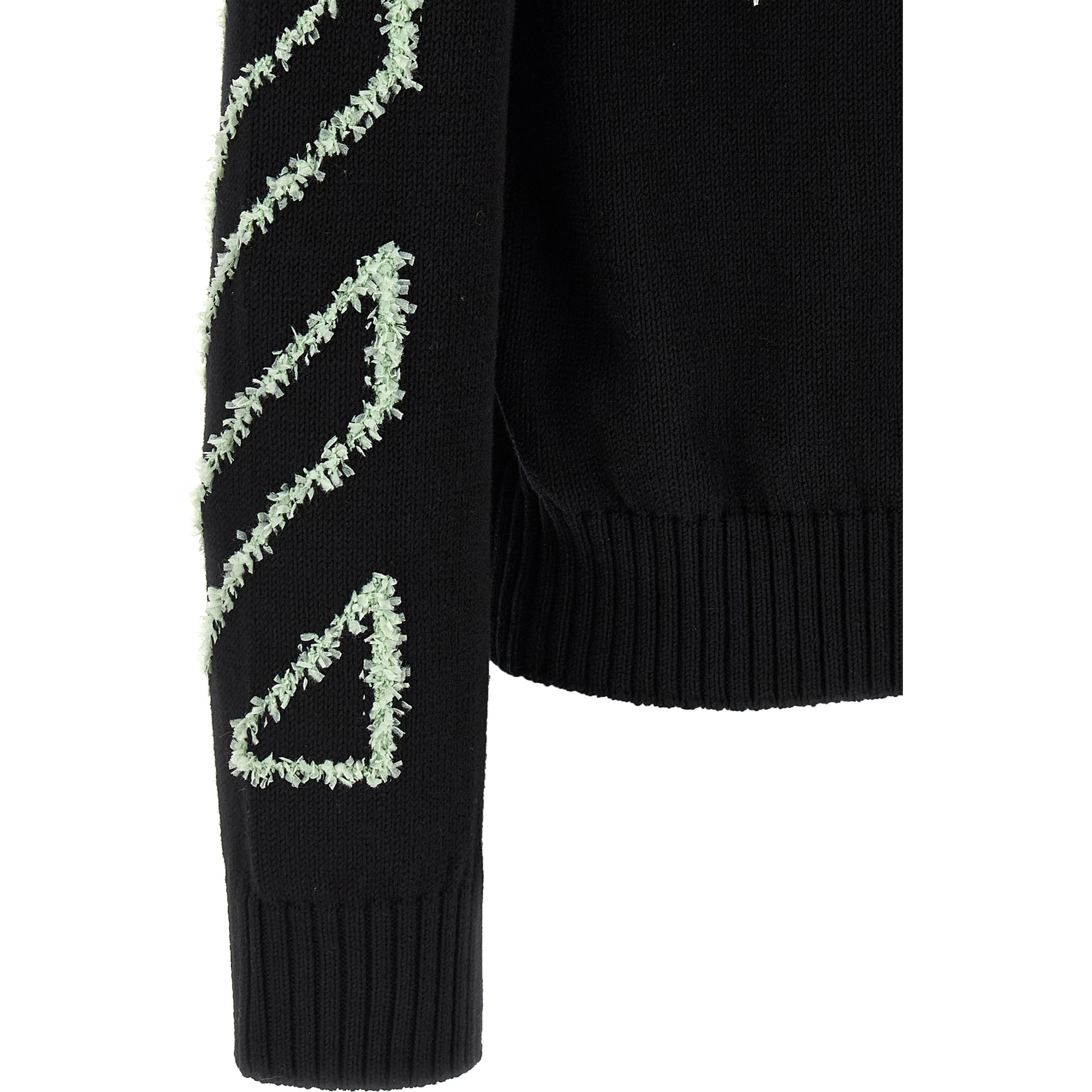 Black Cotton Cardigan