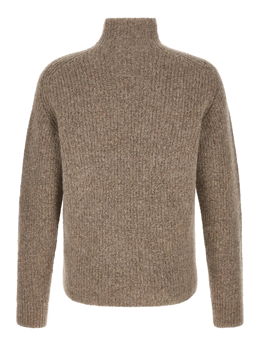 Beige Cotton Cardigan