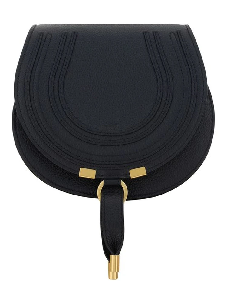 Black Calf Leather Bos Taurus Shoulder Bag