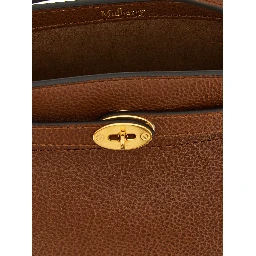 Brown Calfskin Crossbody Bag