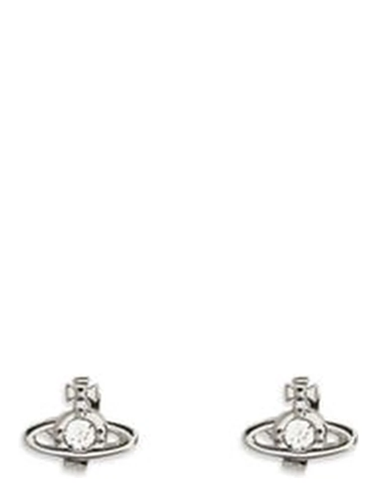 Silver Metal Earrings