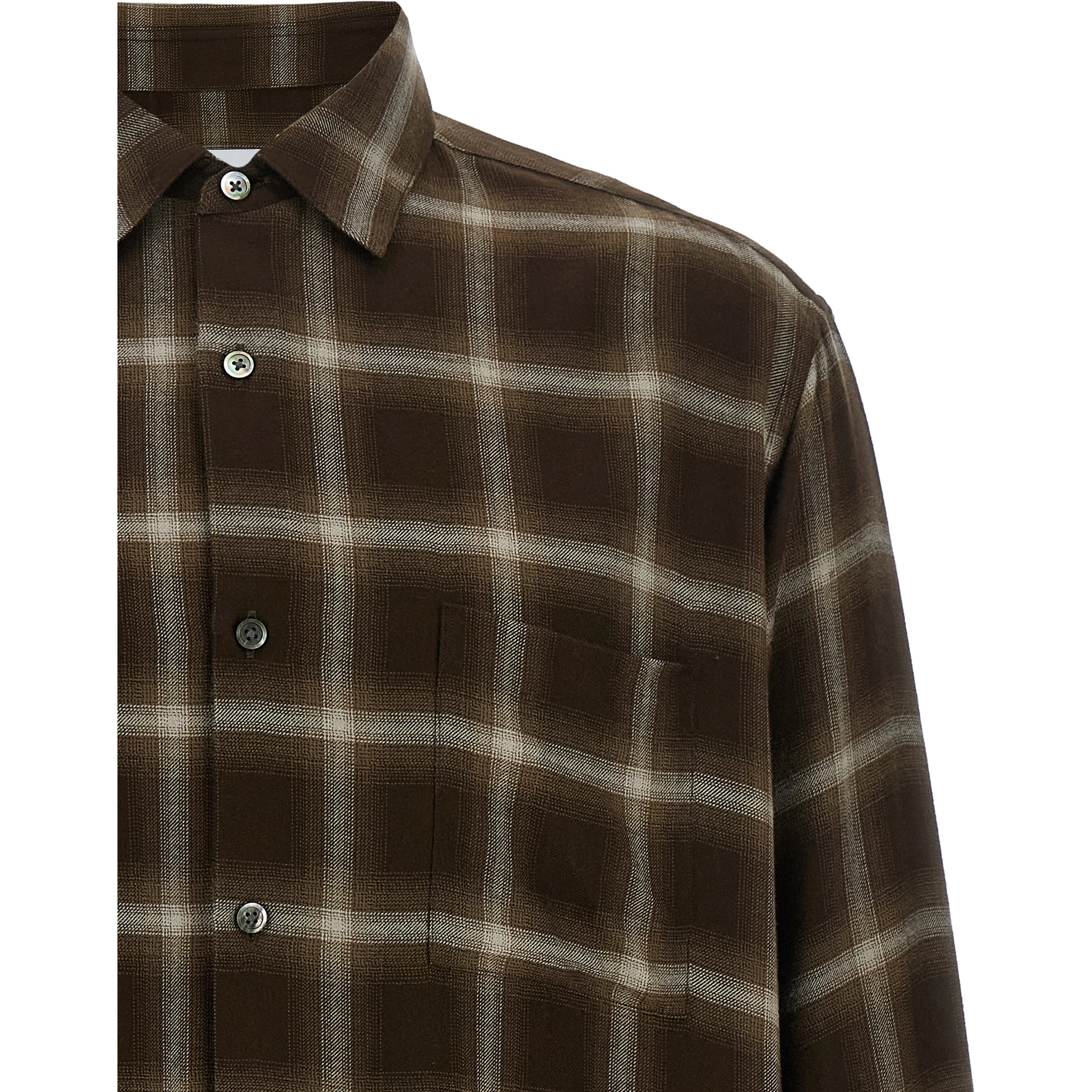 Brown Lyocell Blouse