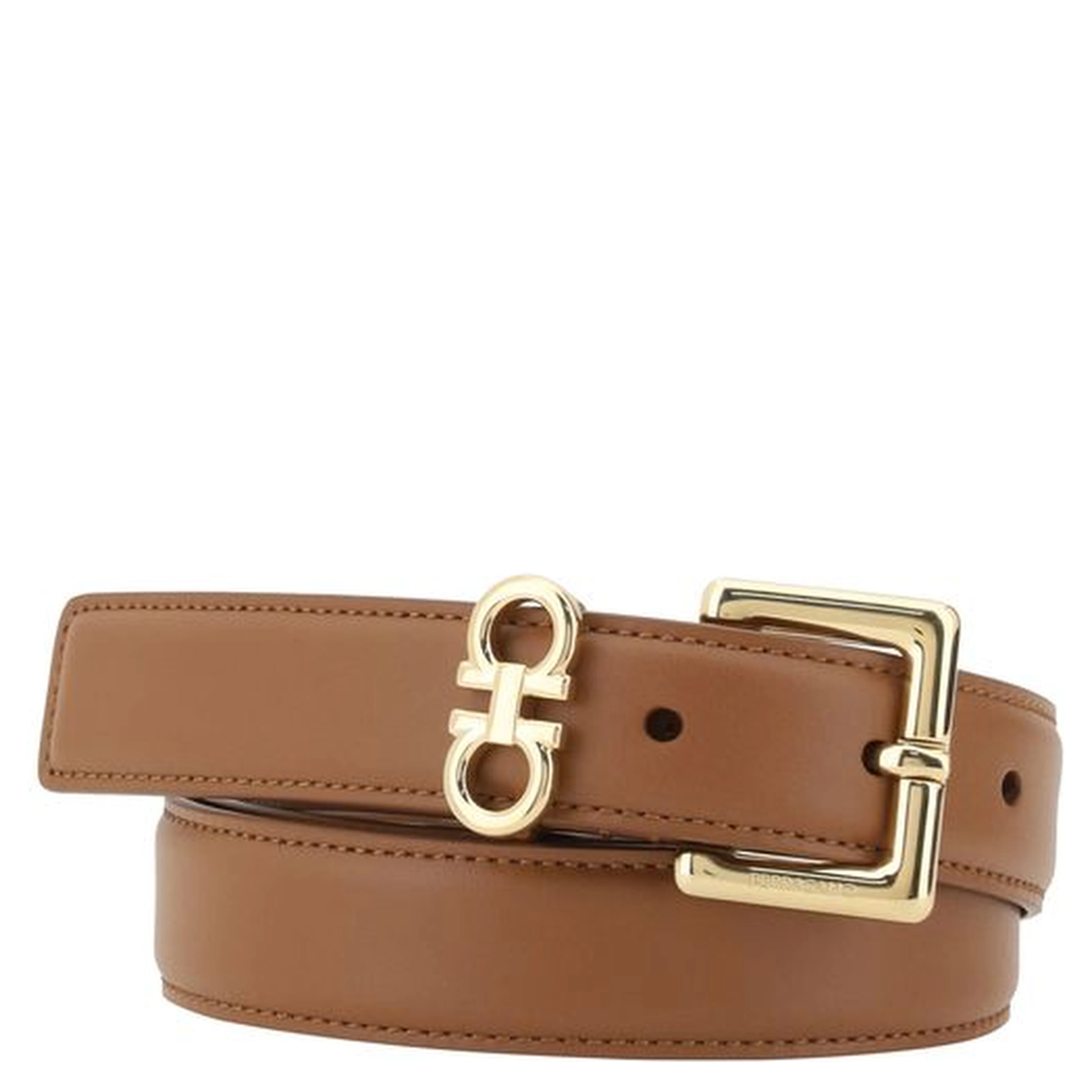 Brown Calf Leather Bos Taurus Regular Belt