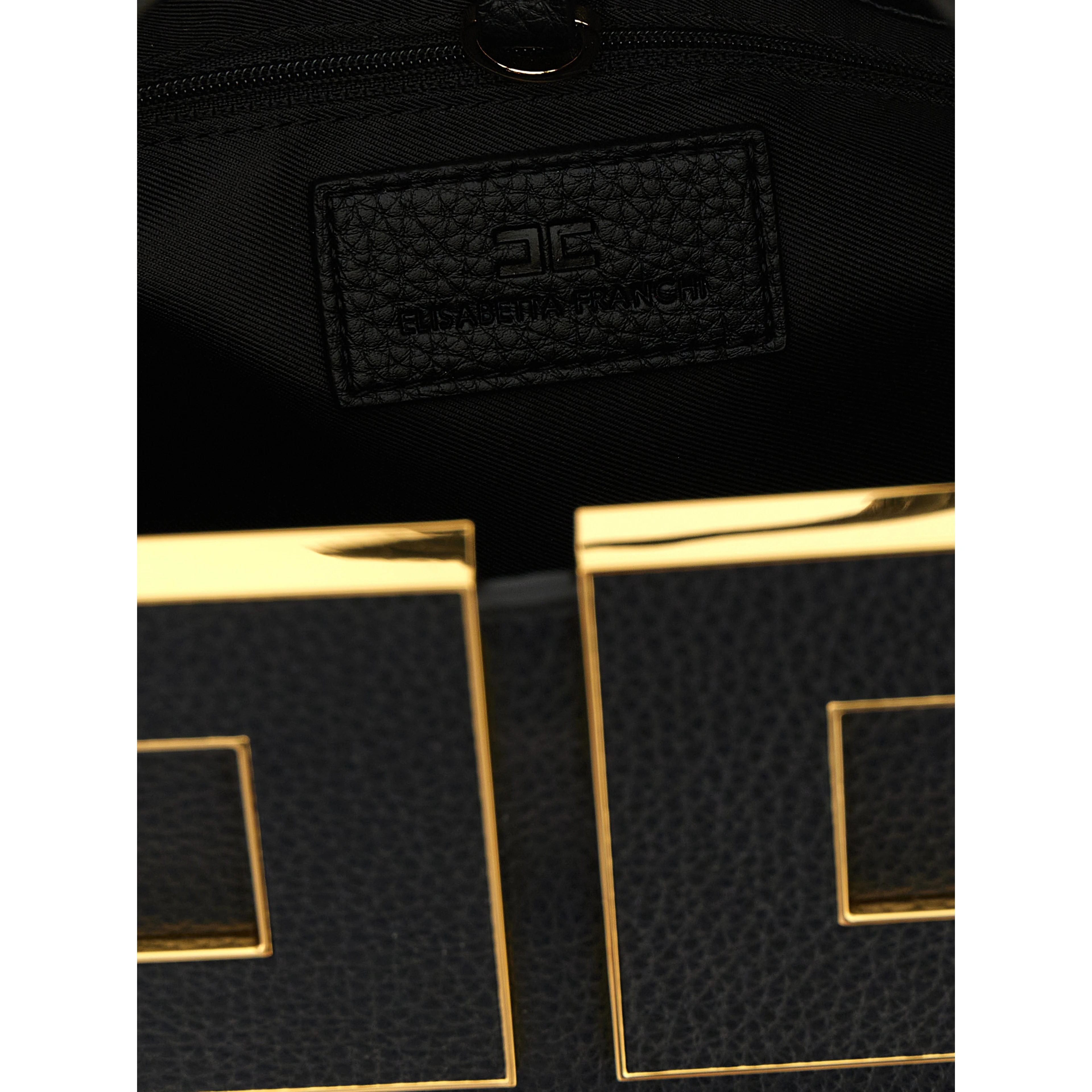 Black Polyester Tote Bag