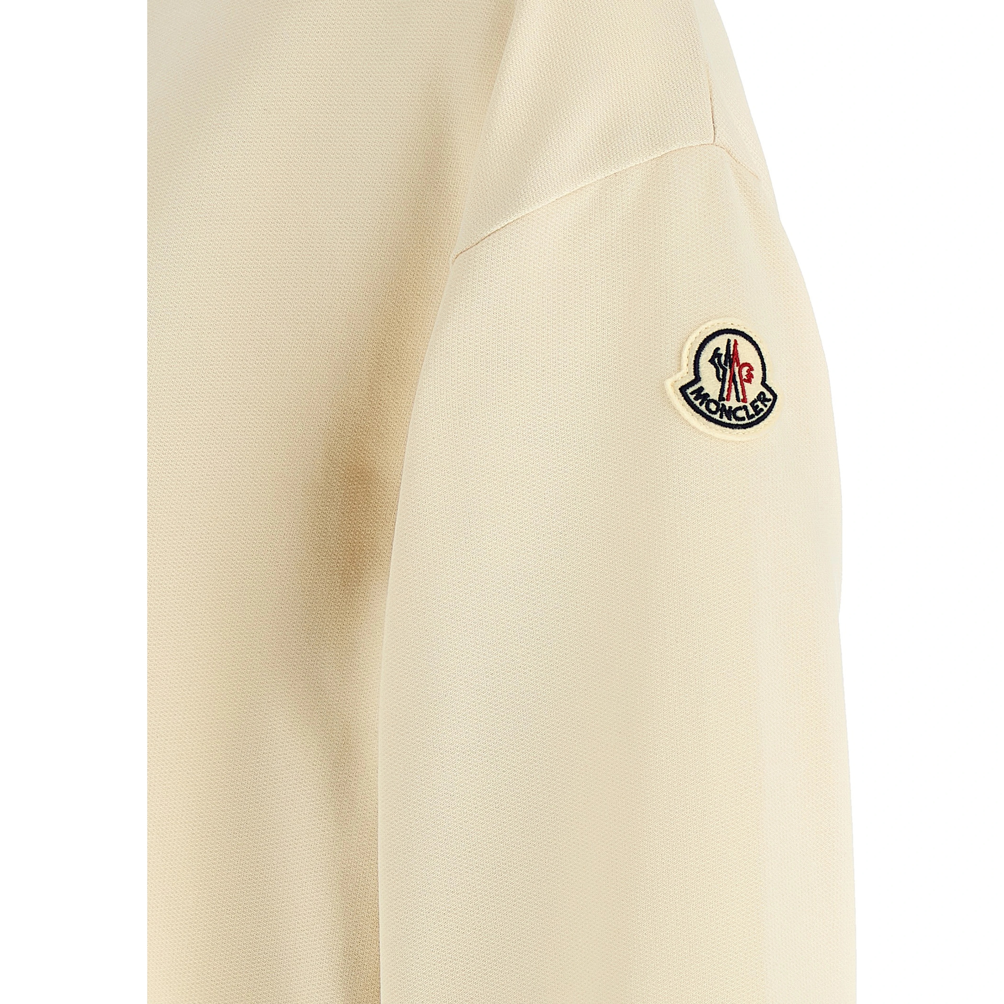 Beige Cotton Sweatshirt