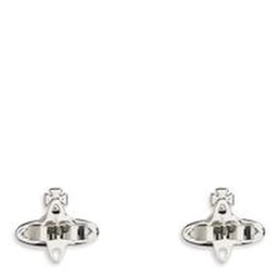 Silver Metal Earrings