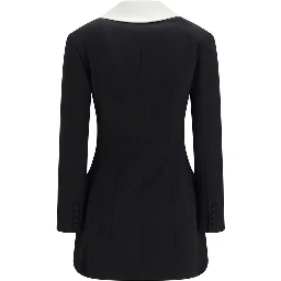Black Wool Oves Aries Blazer