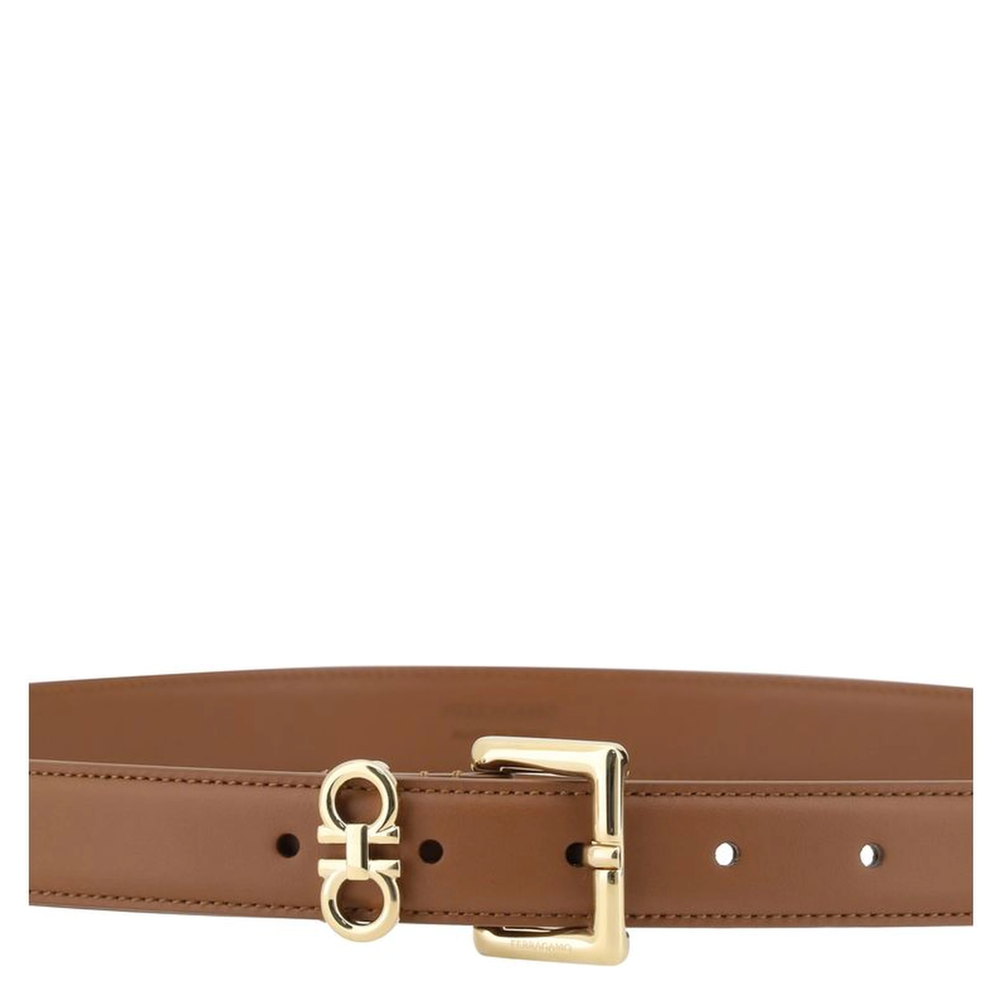 Brown Calf Leather Bos Taurus Regular Belt