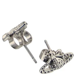 Silver Brass Earrings