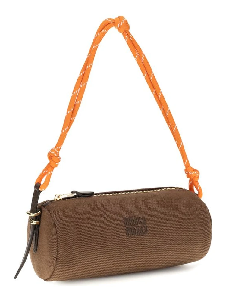 Brown Cotton Shoulder Bag alternative