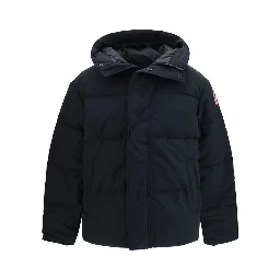 Black Recycled Polyester Parka