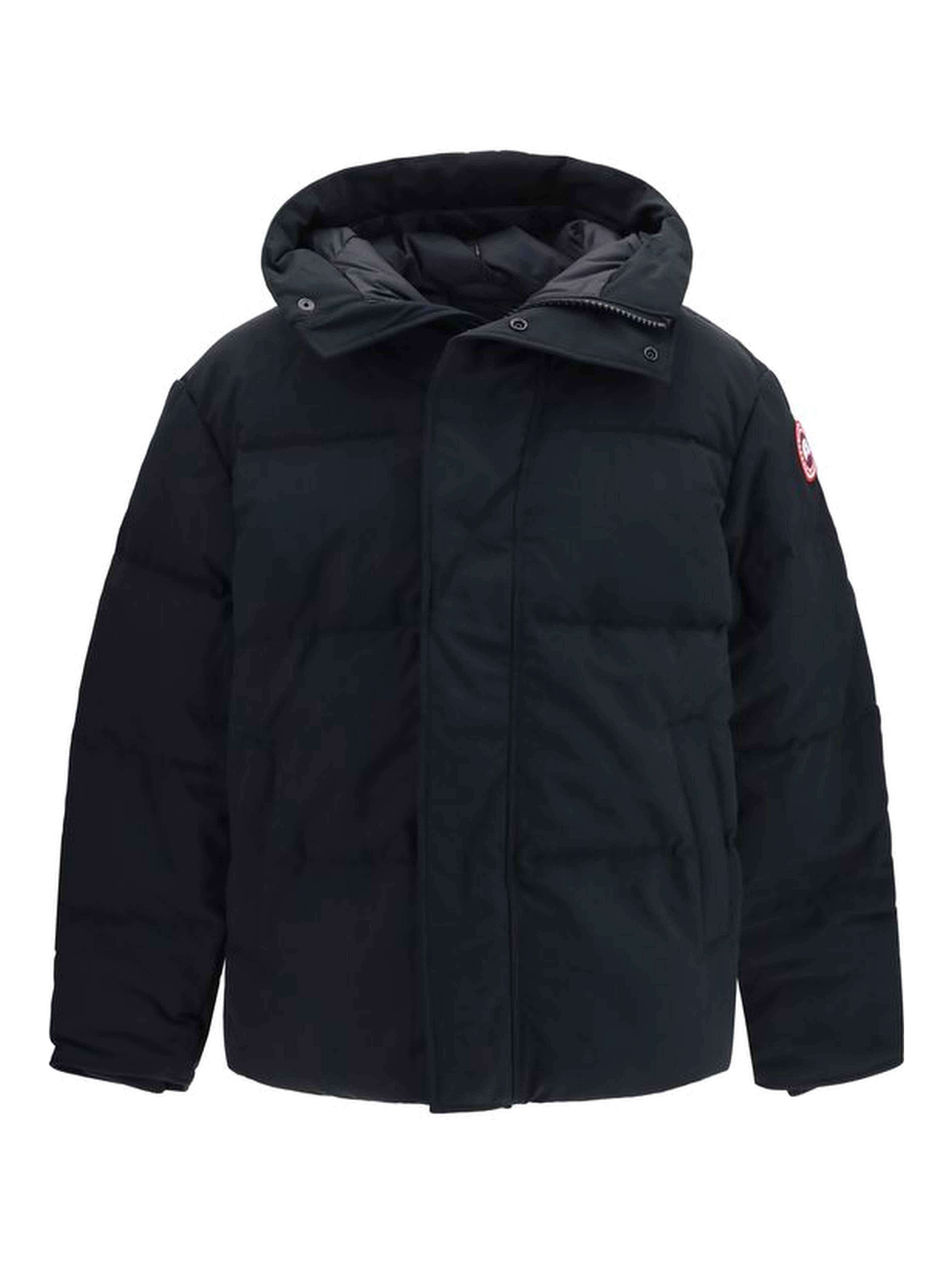 Black Recycled Polyester Parka