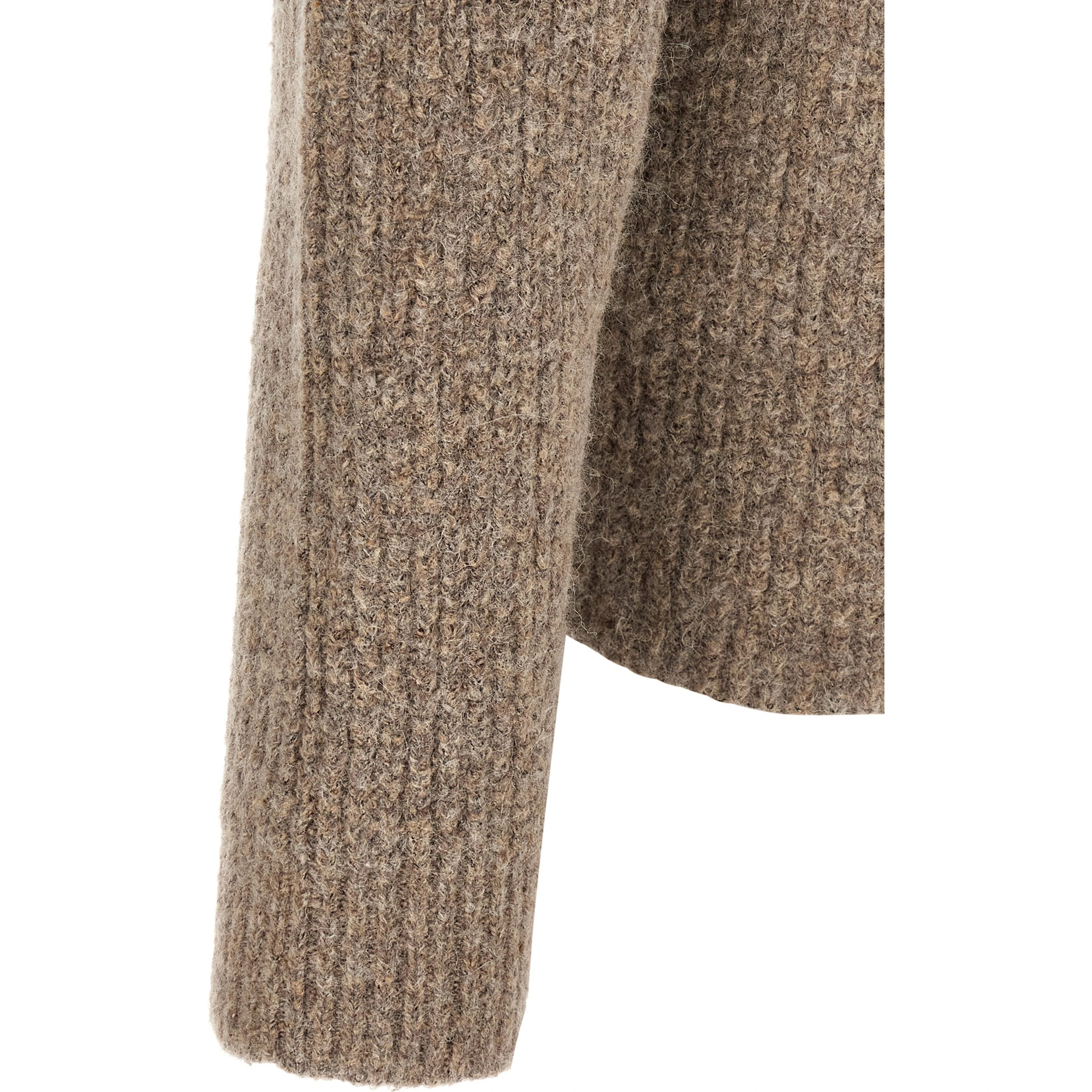 Beige Cotton Cardigan
