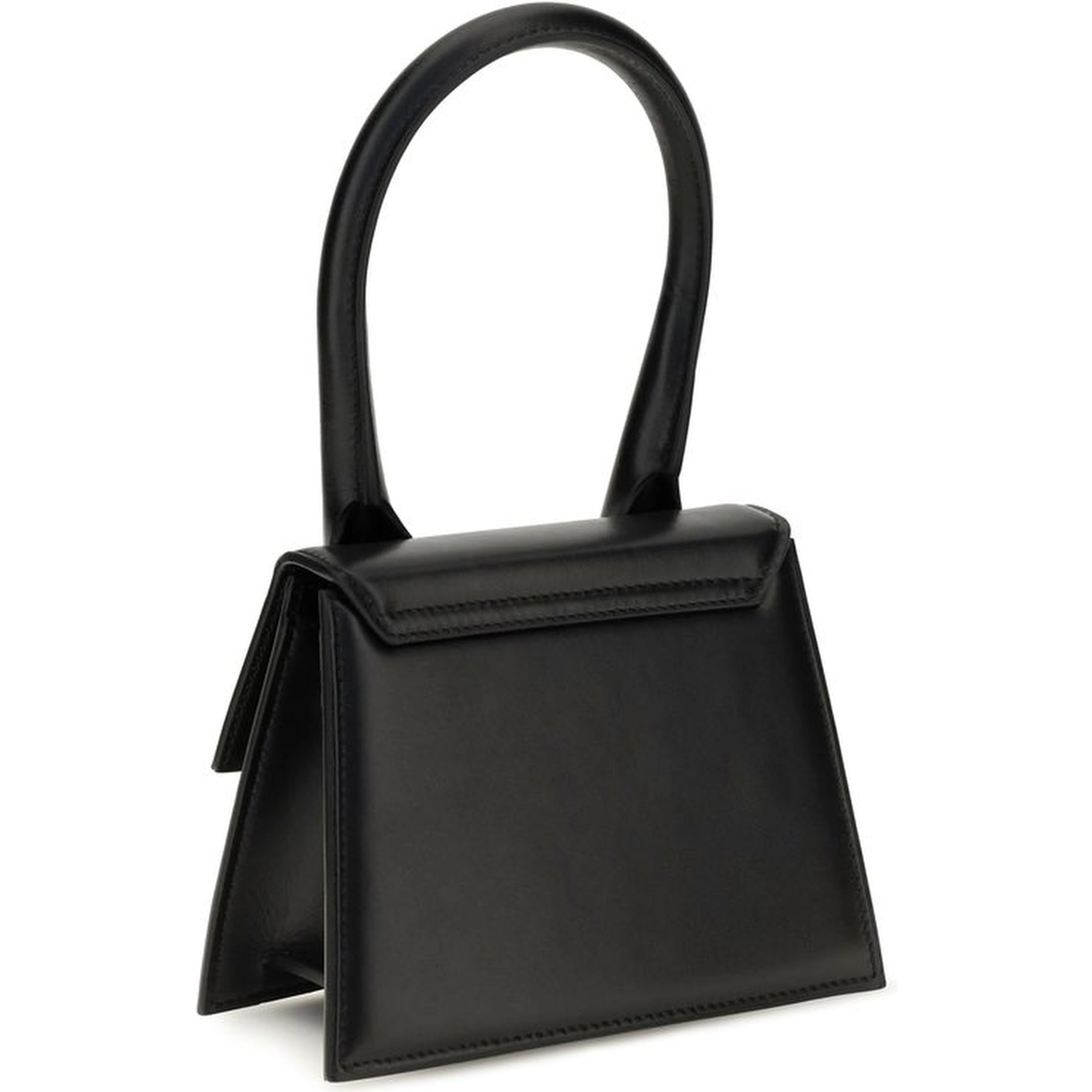 Black Calf Leather Bos Taurus Handbag