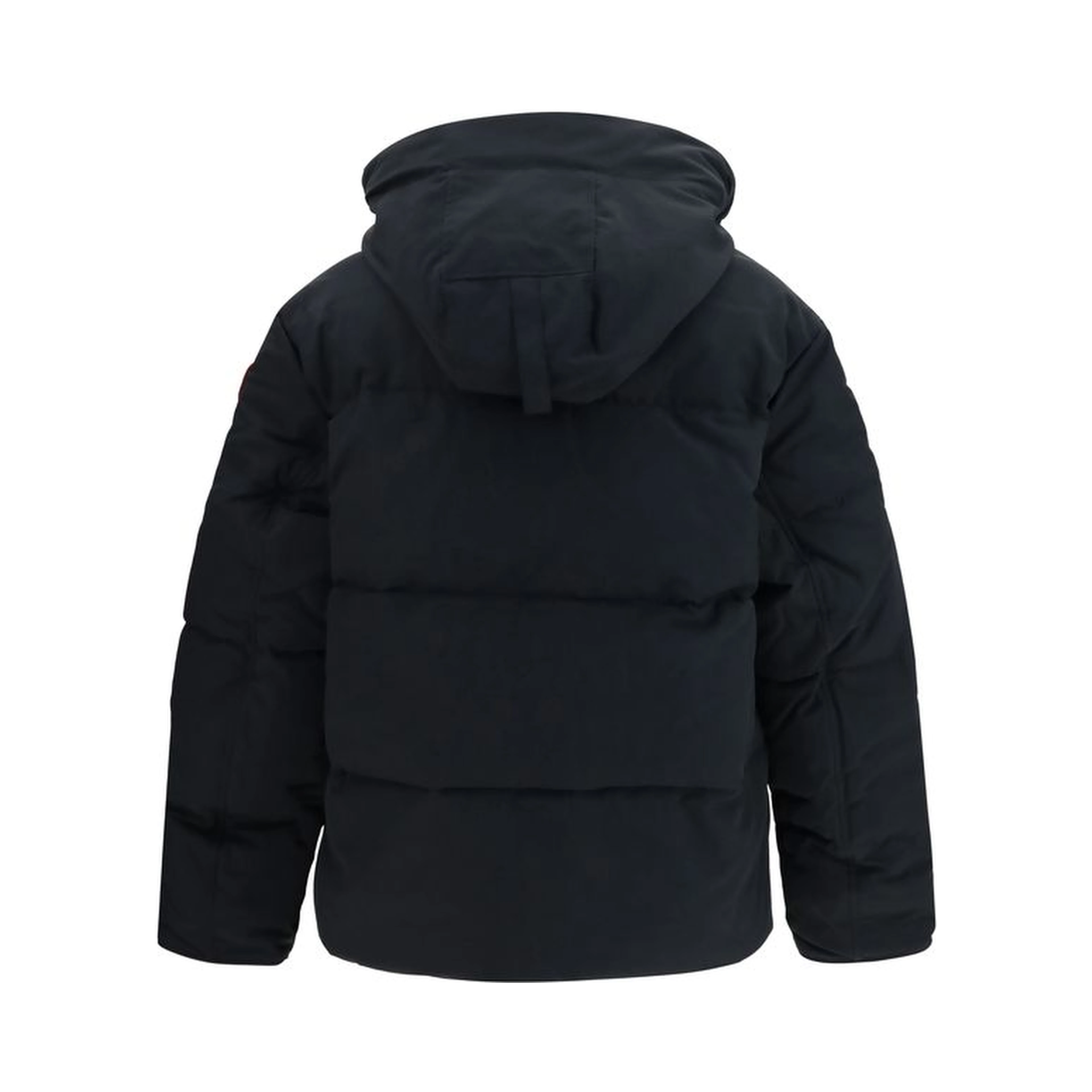 Black Recycled Polyester Parka