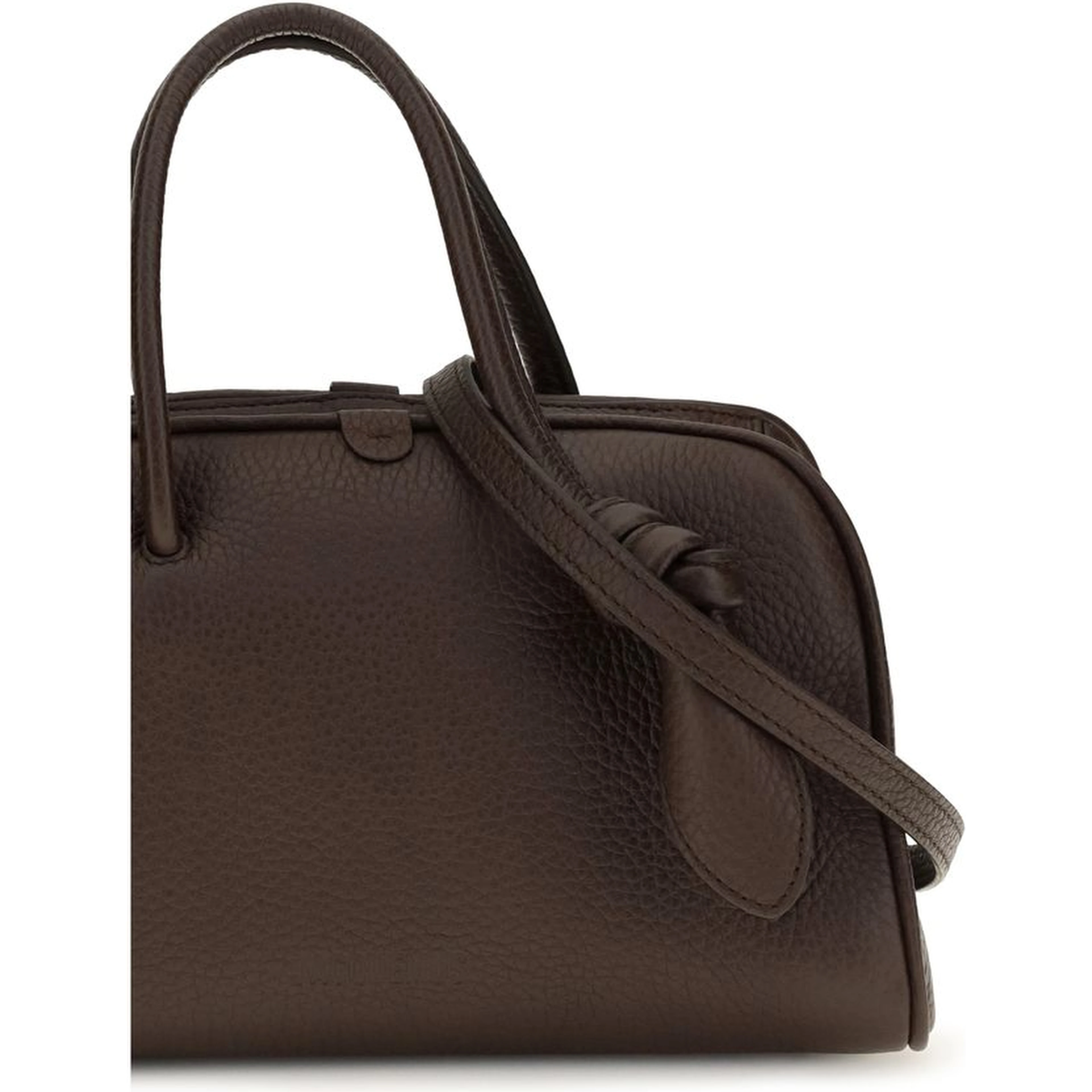 Brown Calf Leather Bos Taurus Handbag