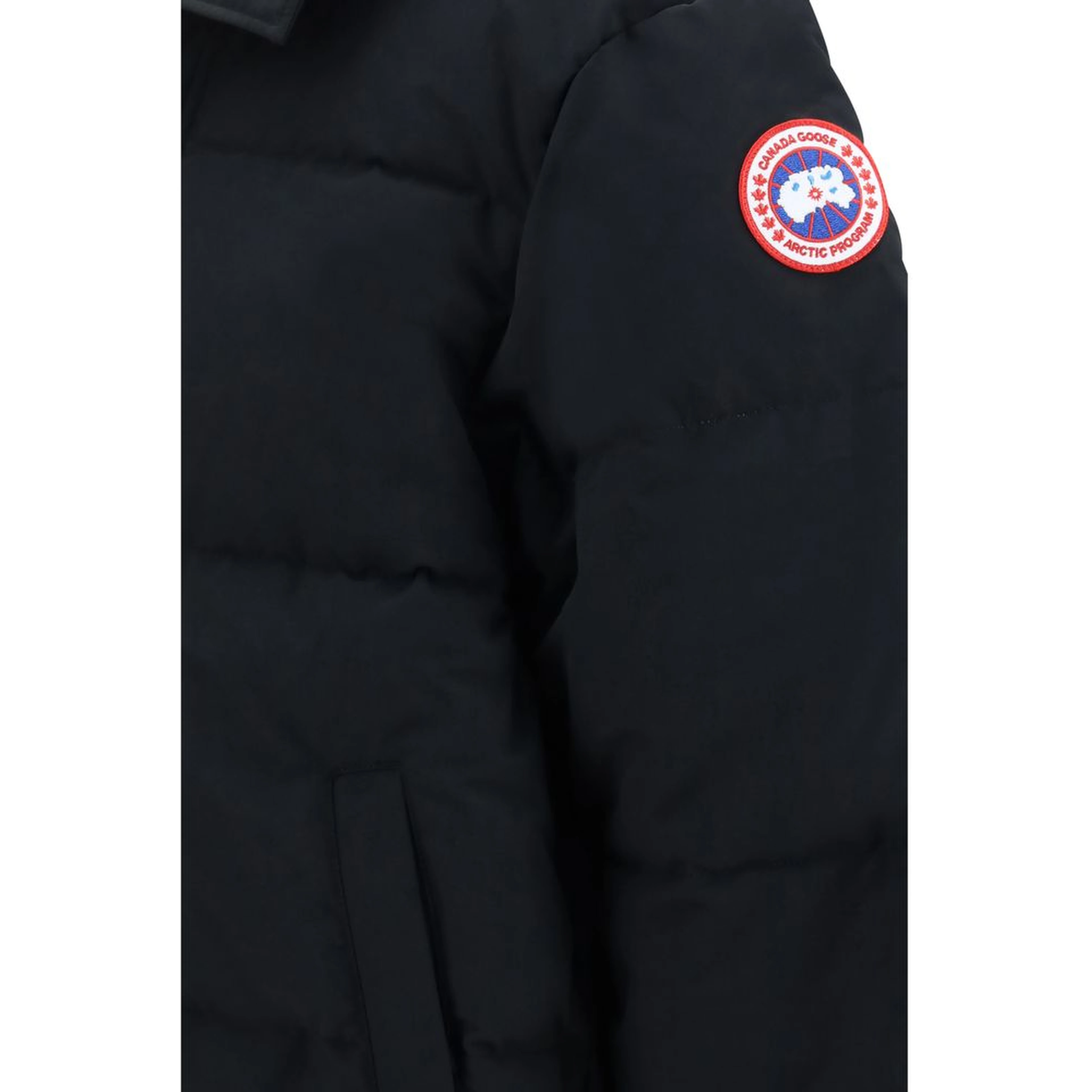 Black Recycled Polyester Parka