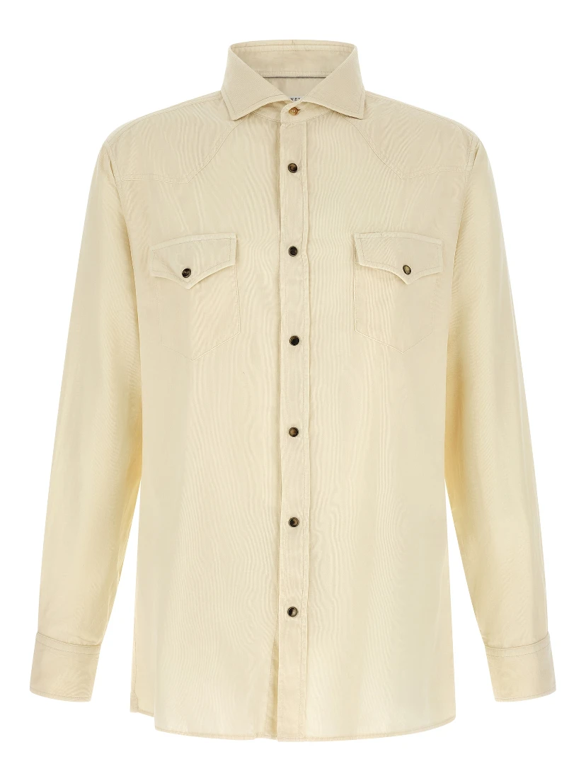 White Cotton Blouse