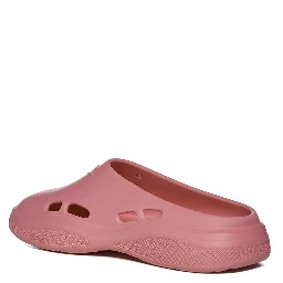 Multicolor Rubber Mules