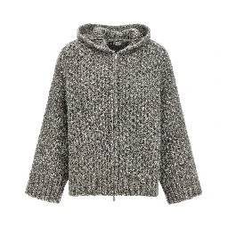 Gray Wool Cardigan
