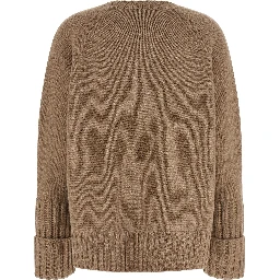 Beige Wool Cardigan
