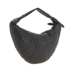 Brown Calfskin Shoulder Bag
