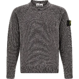 Gray Cotton Cardigan