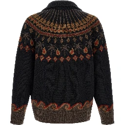 Black Wool Cardigan