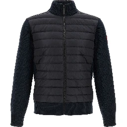 Black Wool Full-Length Jacket