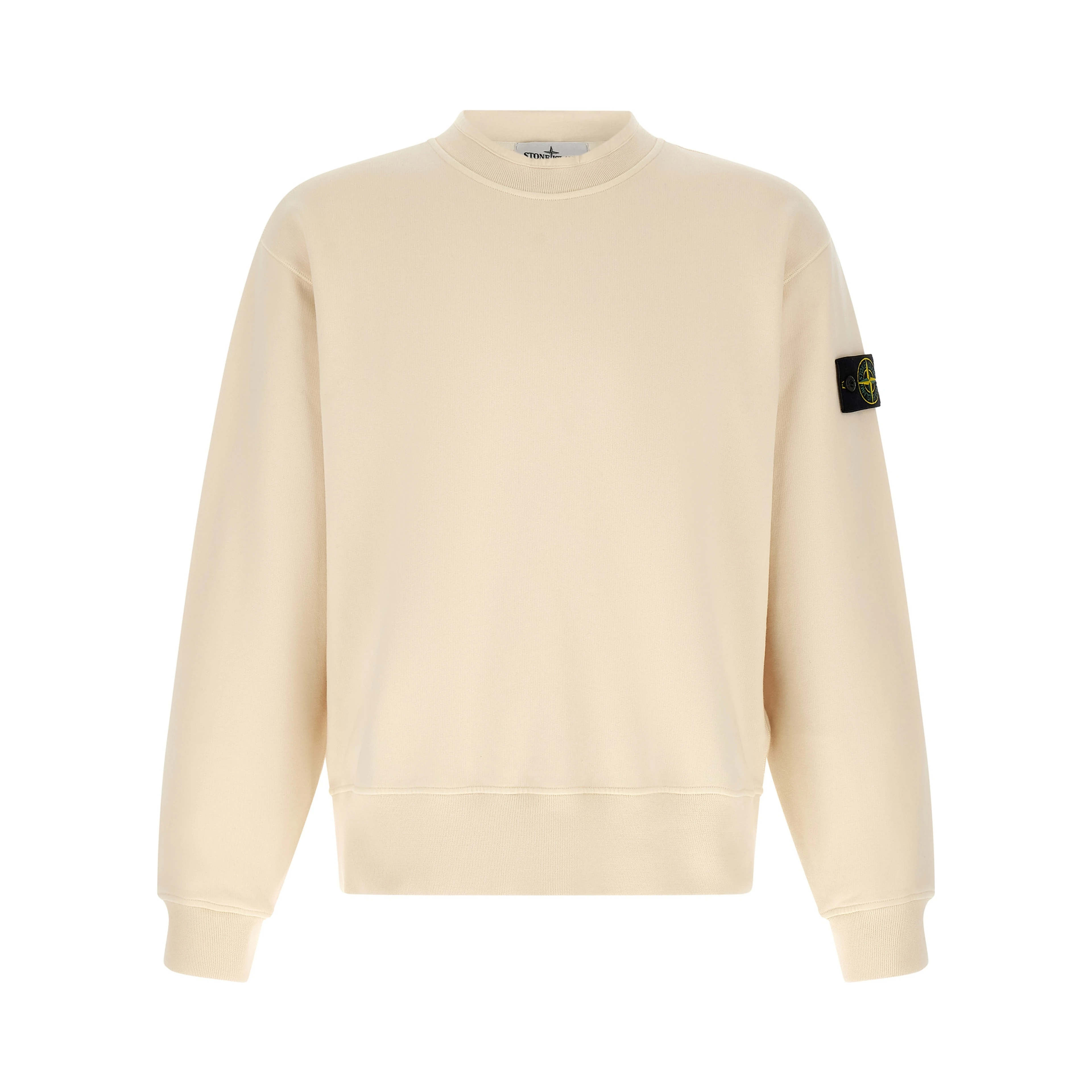 White Cotton Sweatshirt