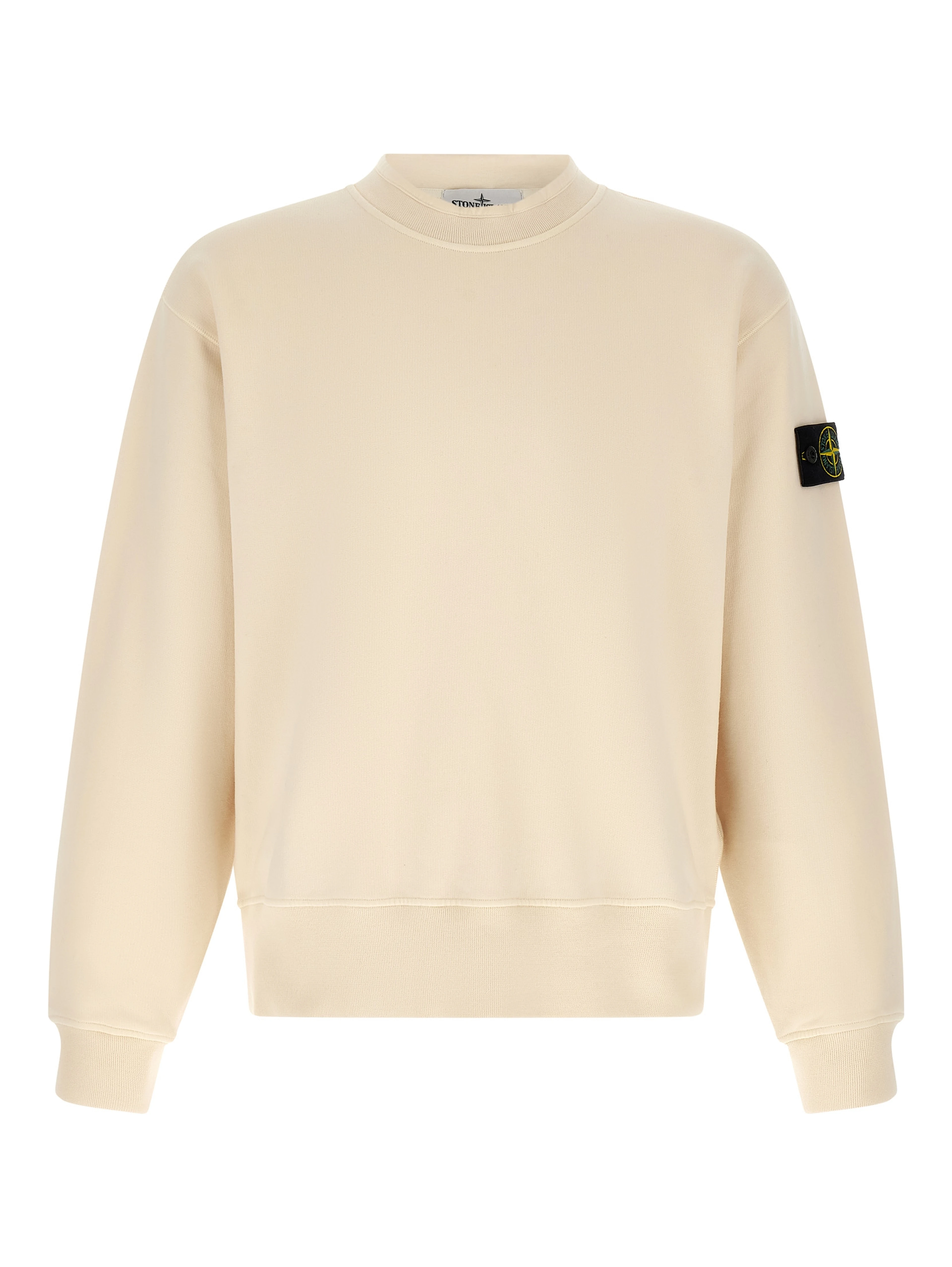 White Cotton Sweatshirt