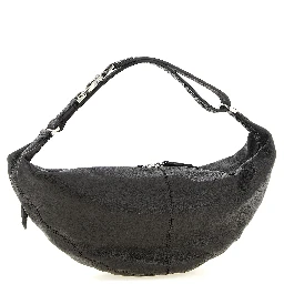 Brown Calfskin Shoulder Bag