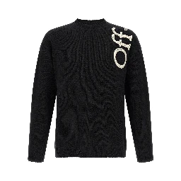 Bicolor Wool Cardigan