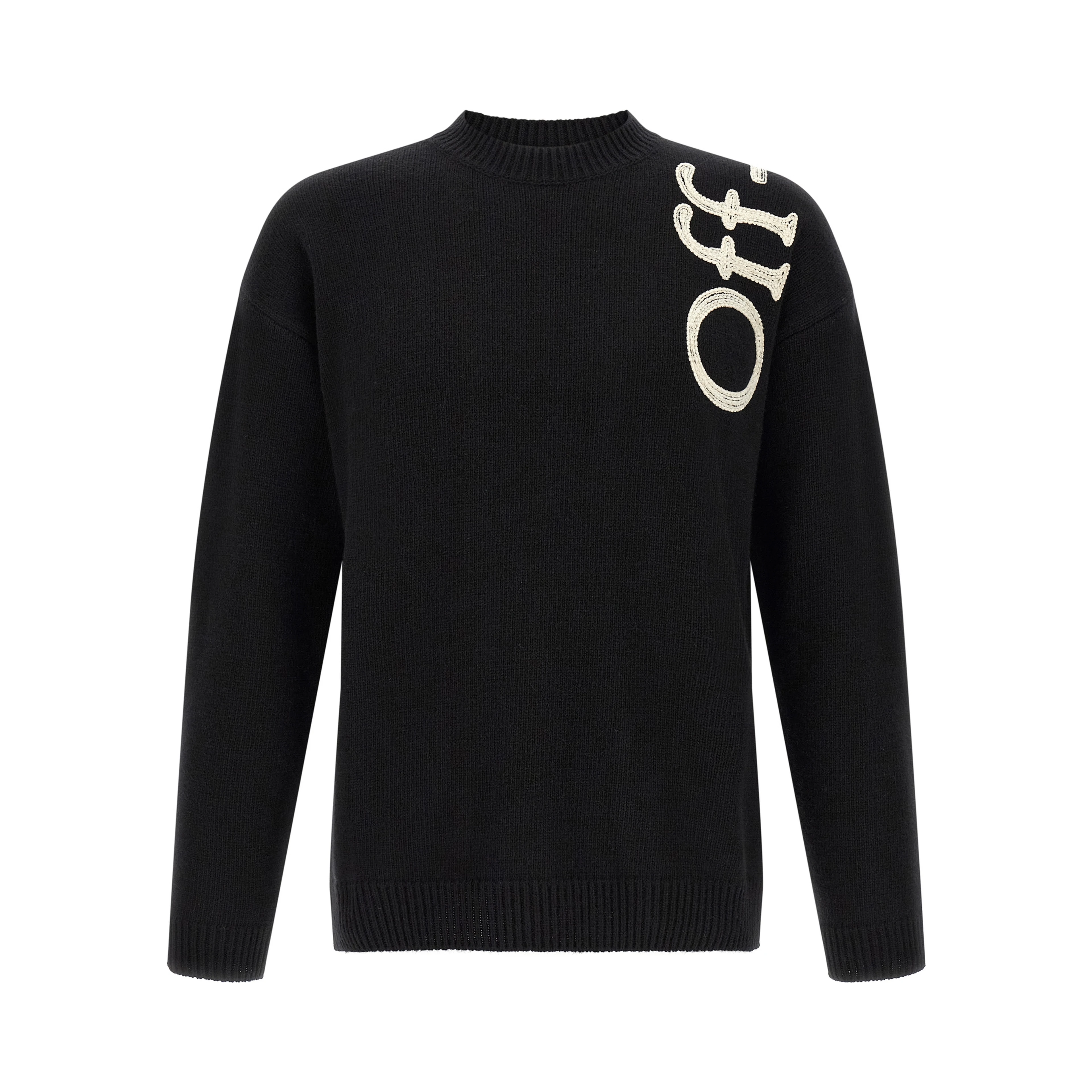 Bicolor Wool Cardigan