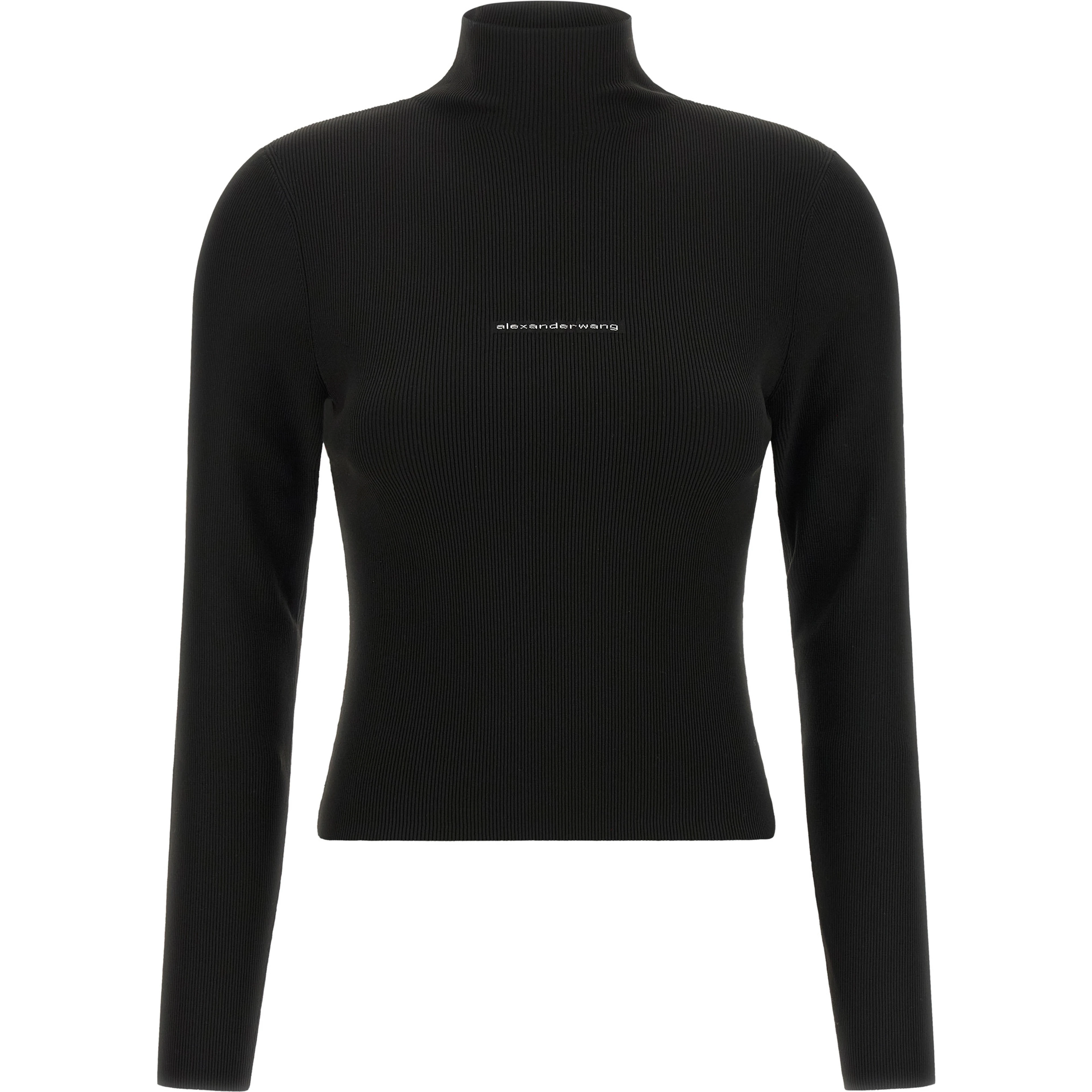Black Polyamide Cardigan