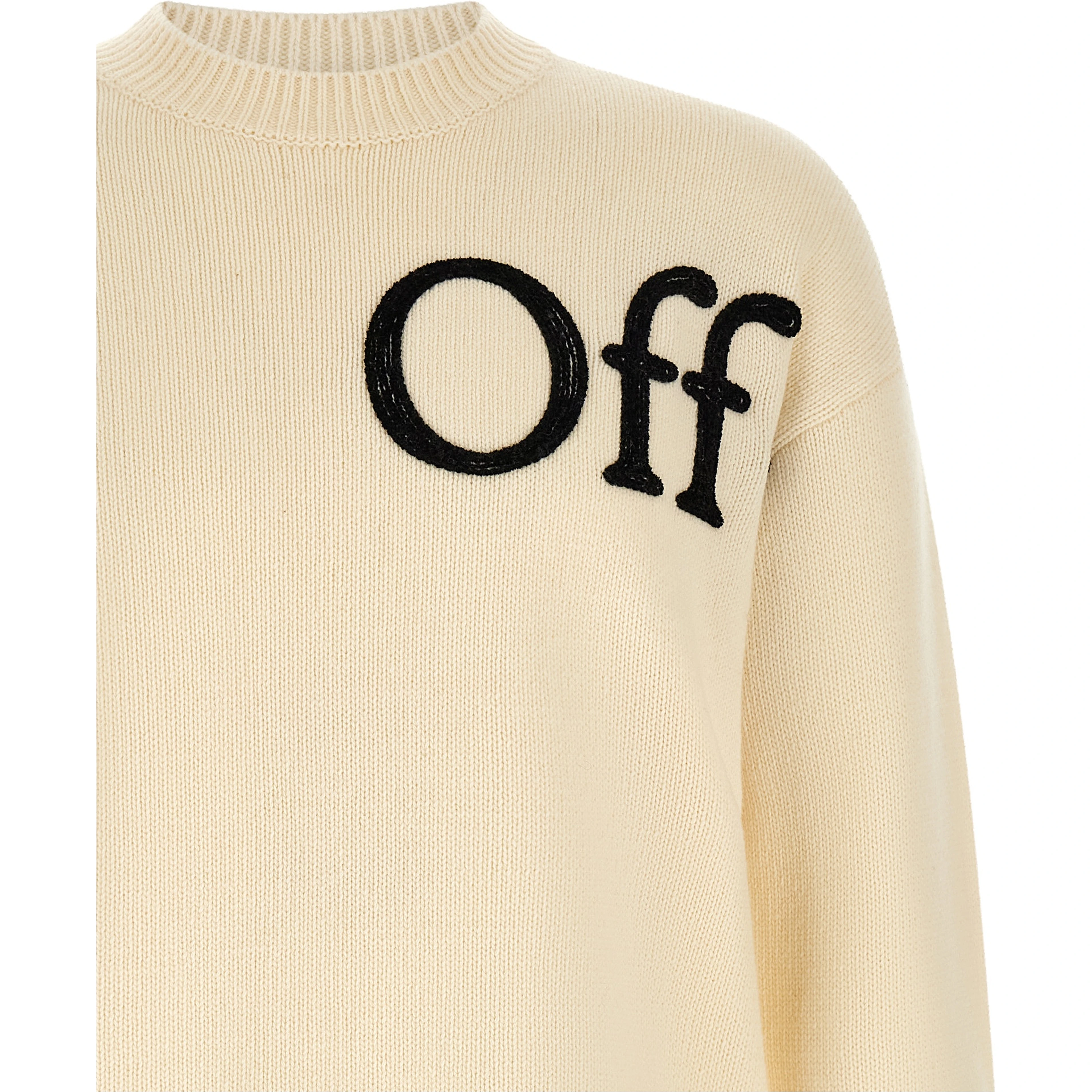 White Wool Cardigan